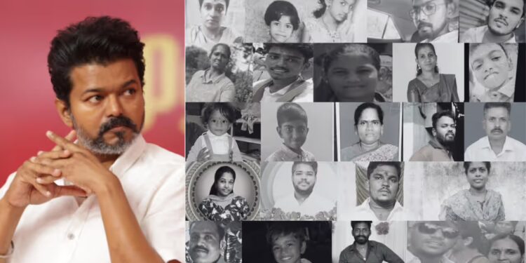 கரூர் துயரச் சம்பவம்: உயிரிழந்தவர்களின் வீடுகளுக்குச் சென்று விஜய் நிதி உதவி