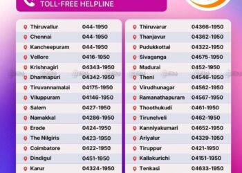 வாக்காளர் கவனத்திற்கு! தேர்தல் உதவி மற்றும் புகார் தெரிவிக்க அவசர எண்கள்.