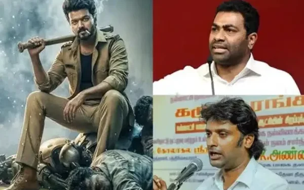 வினோஜ் பி.செல்வம் vs ஆதவ் அர்ஜுனா: “ஜனநாயகன்” படக்கசிவு விவகாரத்தில் புதிய சர்ச்சை!