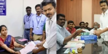 விஜய் பெரம்பூர் தொகுதிக்கான வேட்புமனுவில் தவறு செய்திருந்தாலும்! அவரது வேட்புமனு ரத்தாகாதாமே! ஏன்?