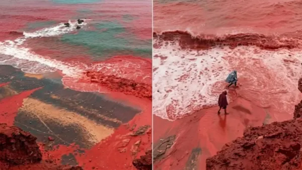 சிவப்பாக மாறிய ஹார்முஸ் ஜலசந்தி! போர் பதற்றத்தால் உலக நாடுகள் கடும் அதிர்ச்சி